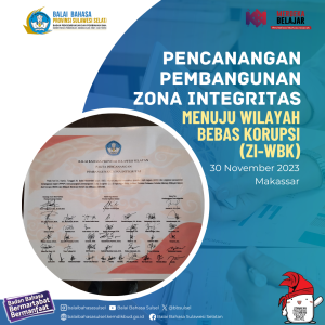 Read more about the article Pencanangan Pembangunan Zona Integritas Wilayah Bebas Korupsi (ZI WBK)